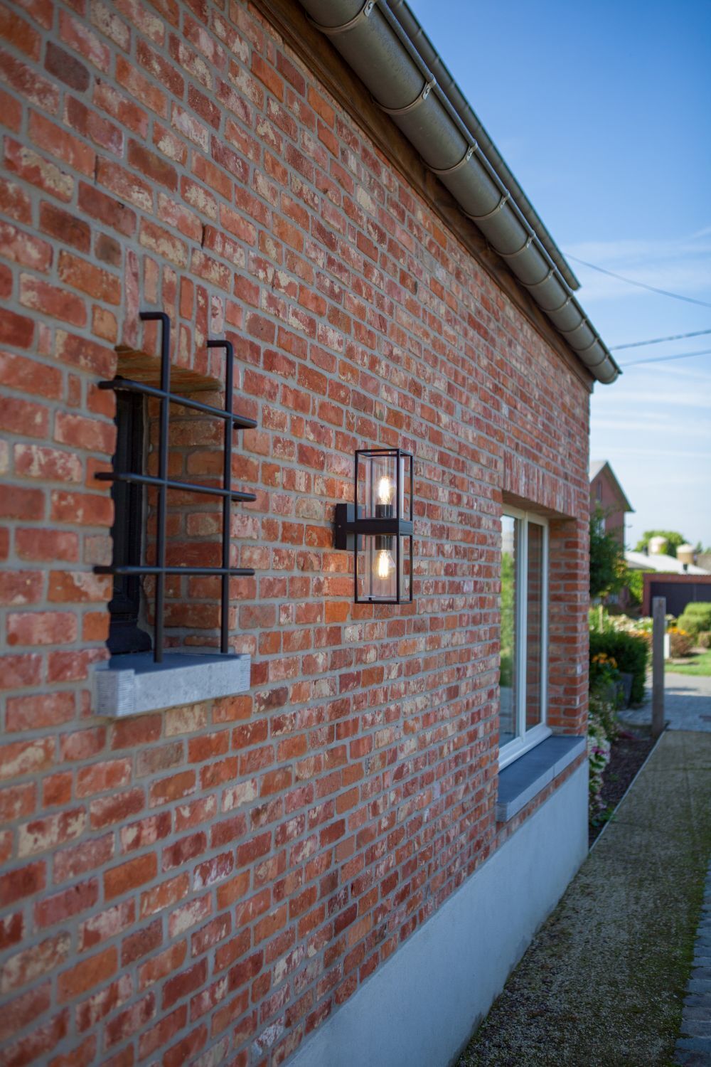 Außenleuchte Wand Anthrazit IP44 eckig Modern ELLAYINA Backstein, Stadt, Straße, Städtisch, Gebäude