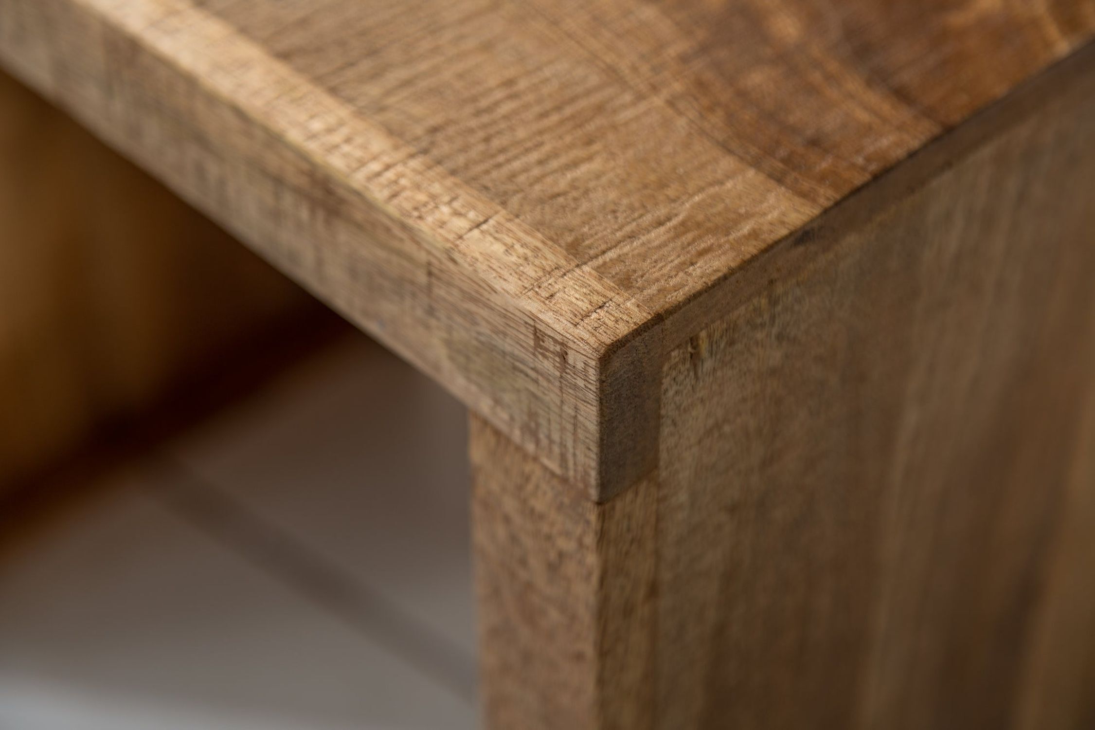 Beistelltisch Mango Holz in Natur Massivholz 3er Set Beistelltisch Mango Holz in Natur Massivholz 3er Set