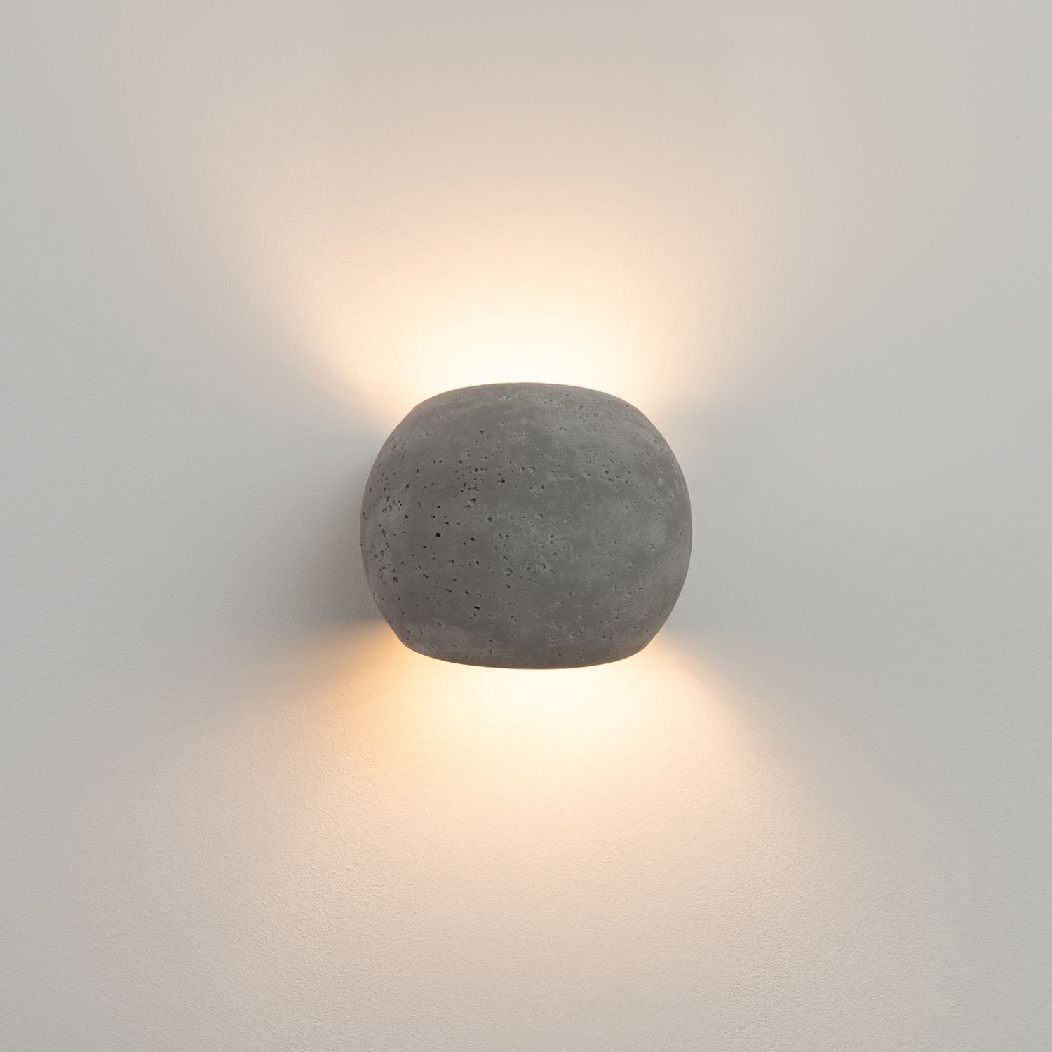 wandlamp, beton, grau, wandlampe, minimalistisch