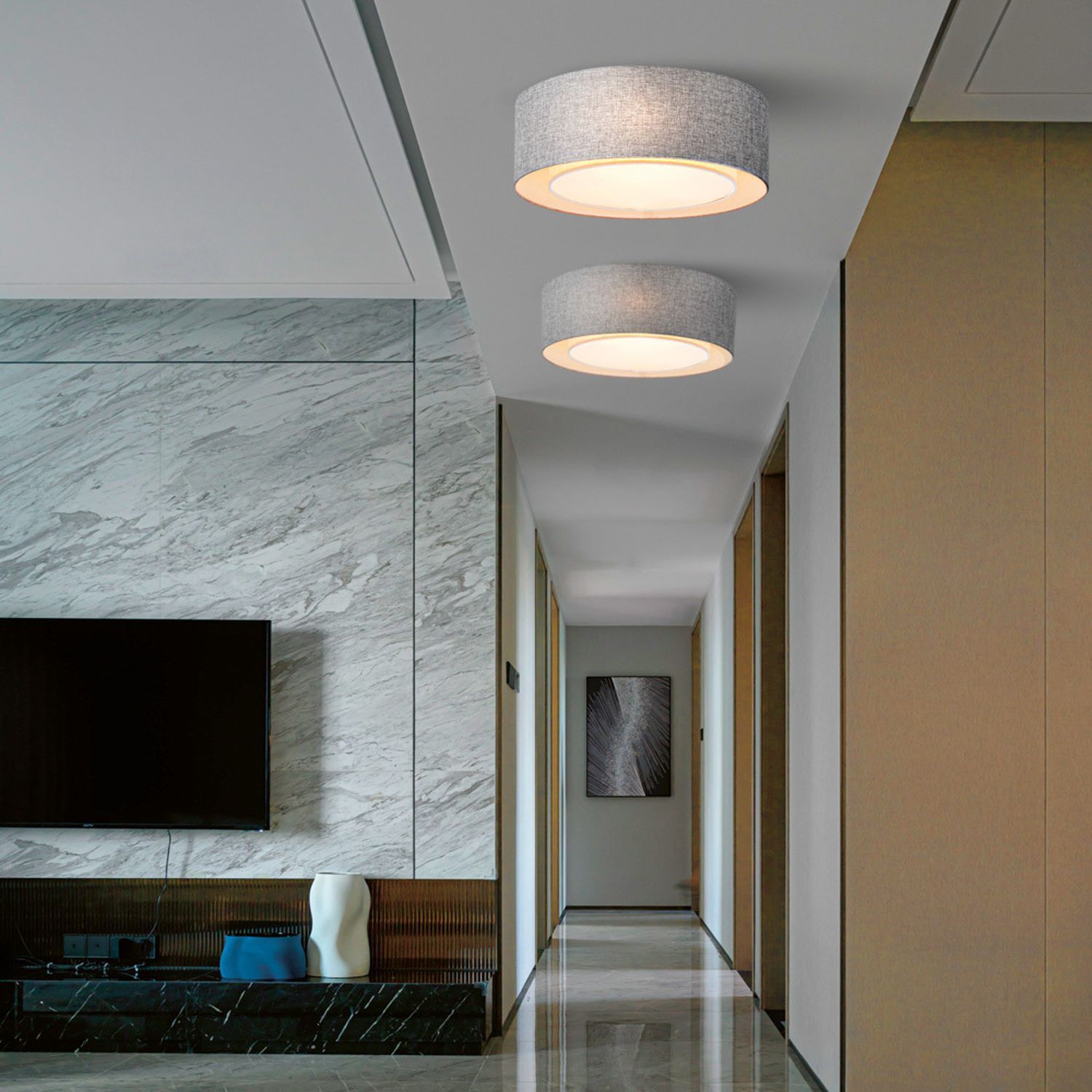 Deckenleuchte, Drinnen, Innenarchitektur