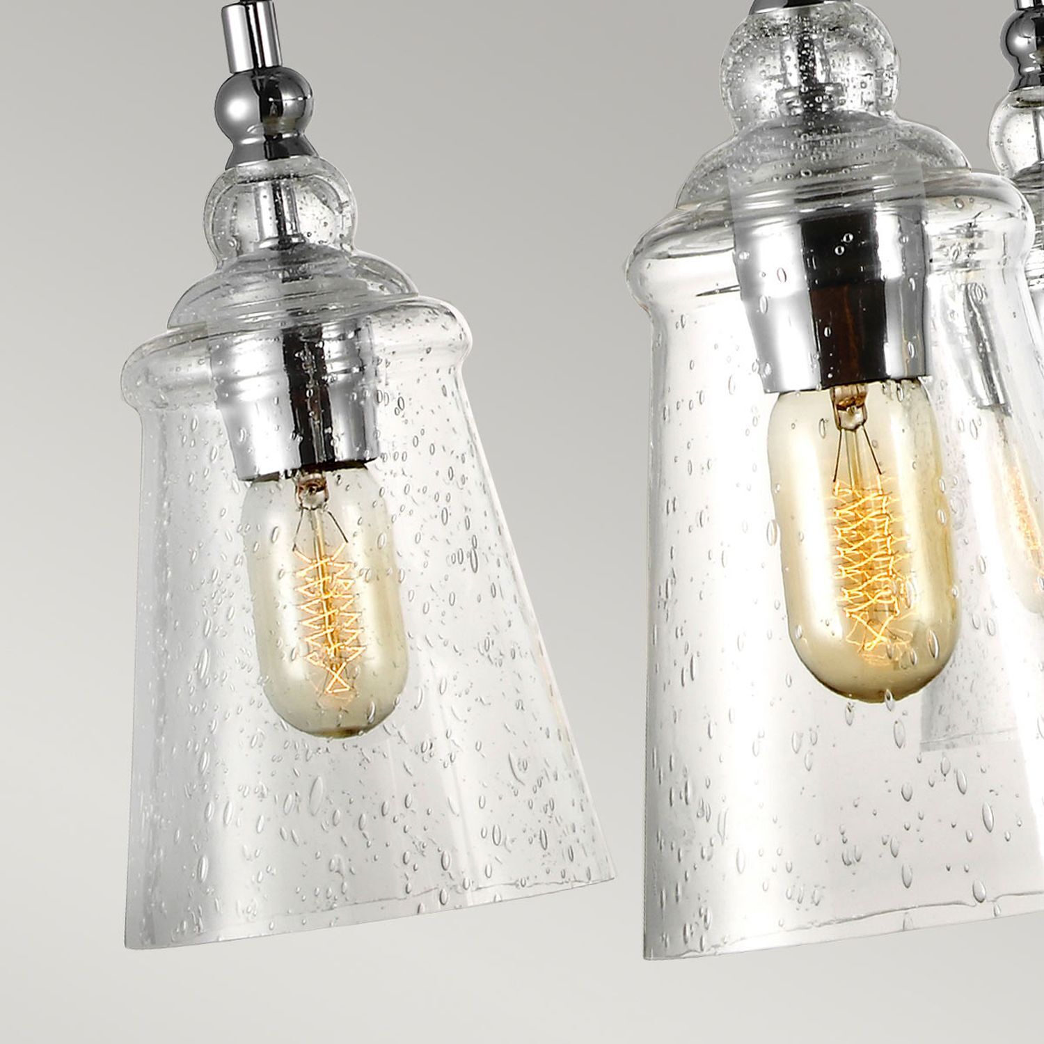 Hängelampe Metall Glas Ø 94,3 cm H: max. 235 cm 6x E27 Licht