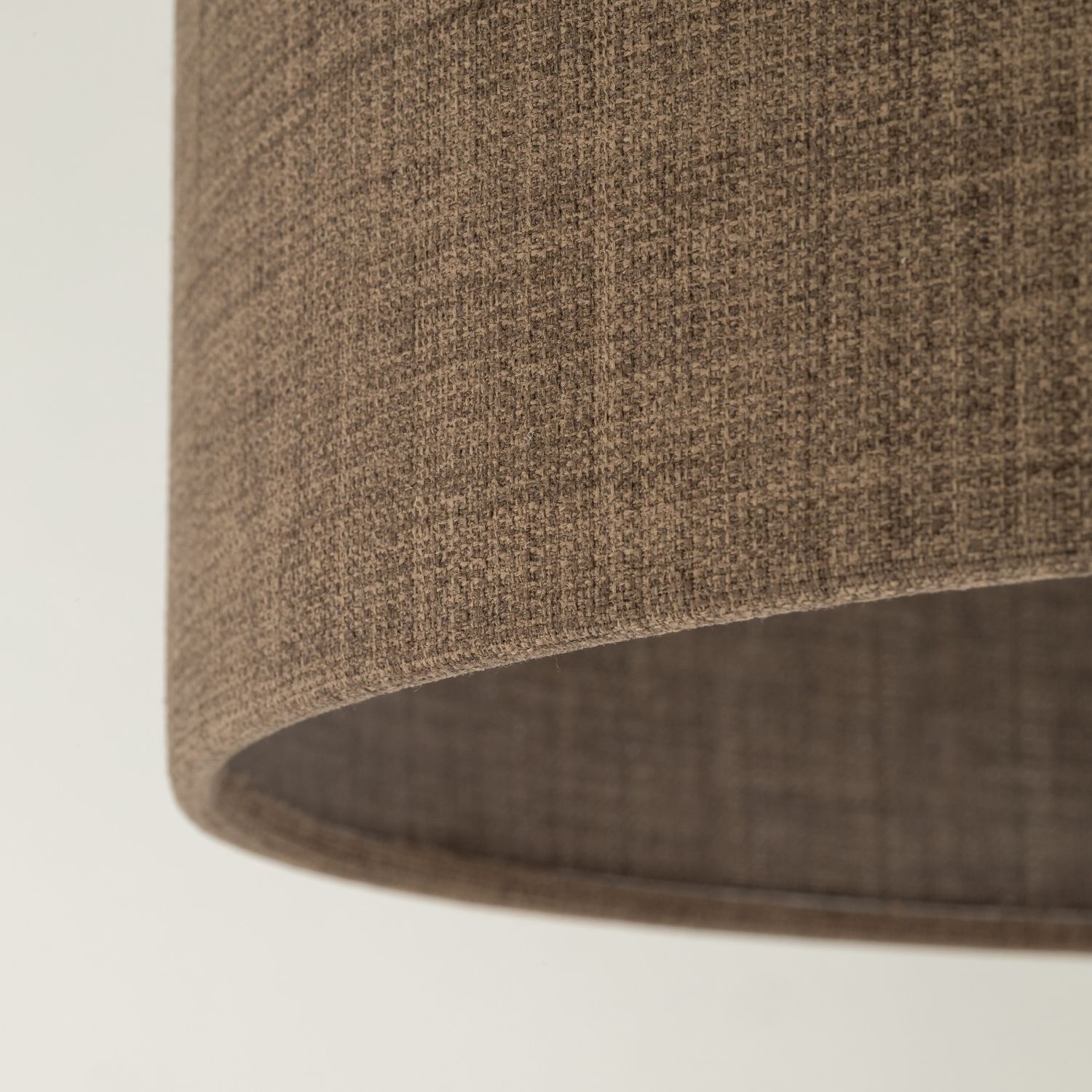 Stehleuchte Metall Stoff E27 160 cm Ø 50 cm in Gold Braun Lampe, Lampenschirm