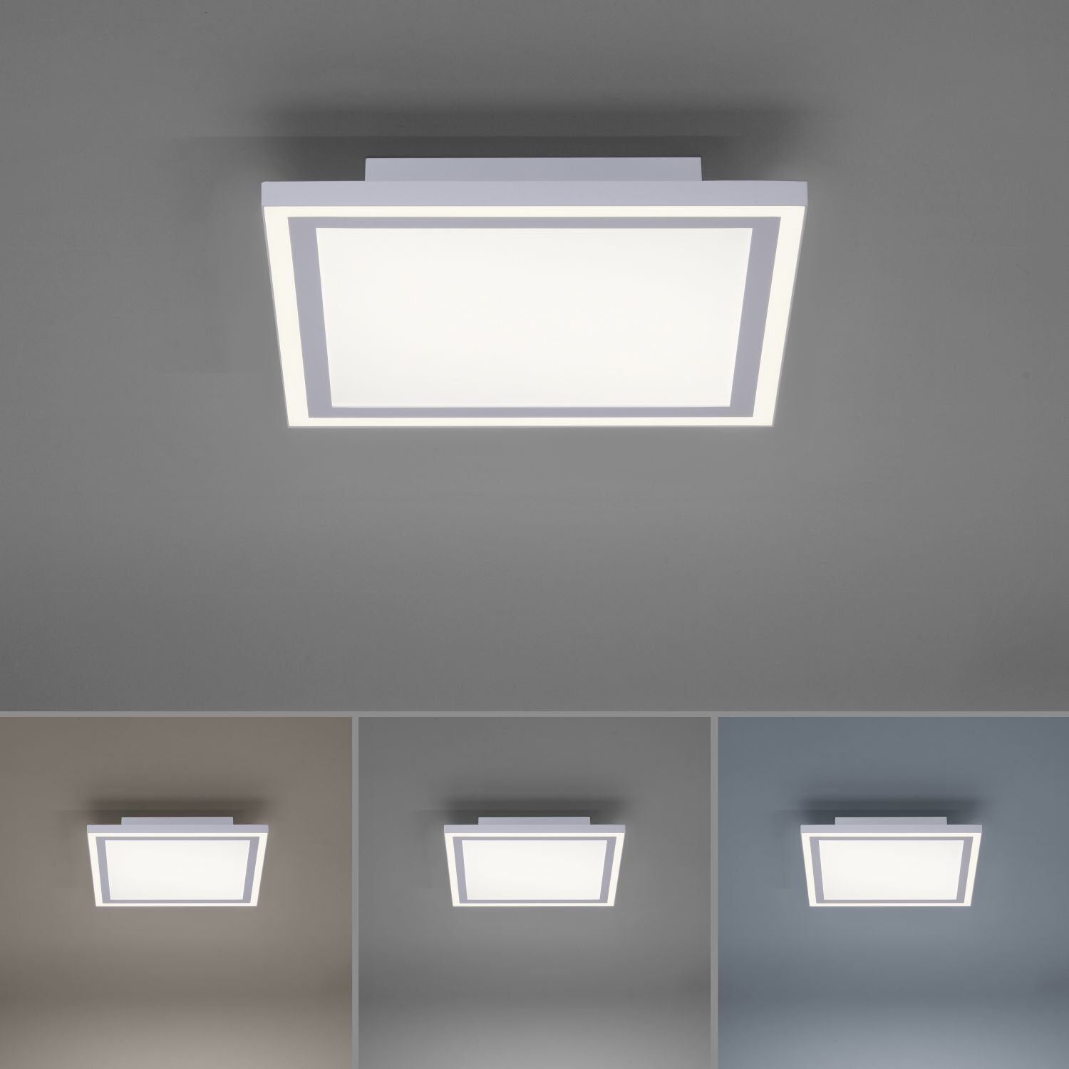 LED Deckenlampe Fernbedienung dimmbar 3300 lm blendarm