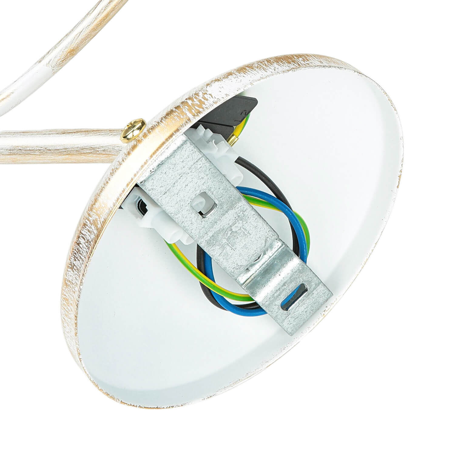 Shabby Wandlampe Barock Motiv Wandleuchte GANARA Shabby Wandlampe Barock Motiv Wandleuchte GANARA