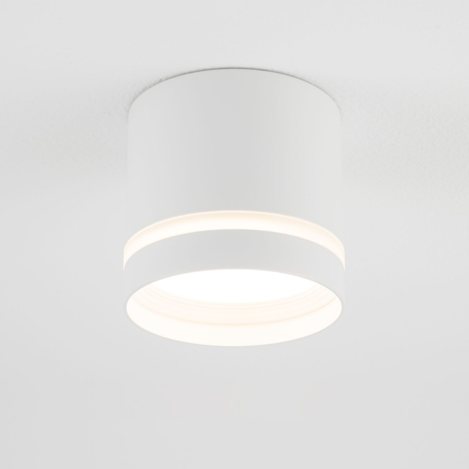 Deckenlampe GX53 Ø 8,5 cm Weiß Aluminium Spot klein
