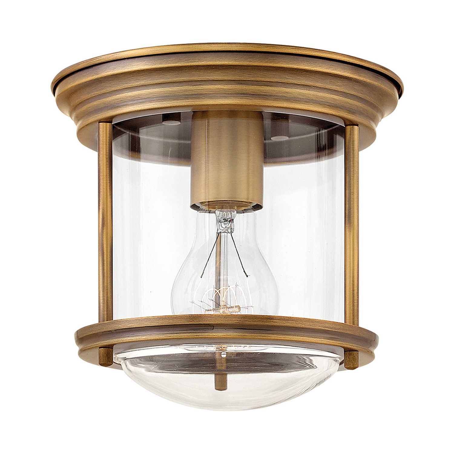Badlampe Decke in Bronze Ø 19,6 cm rund IP44 E27