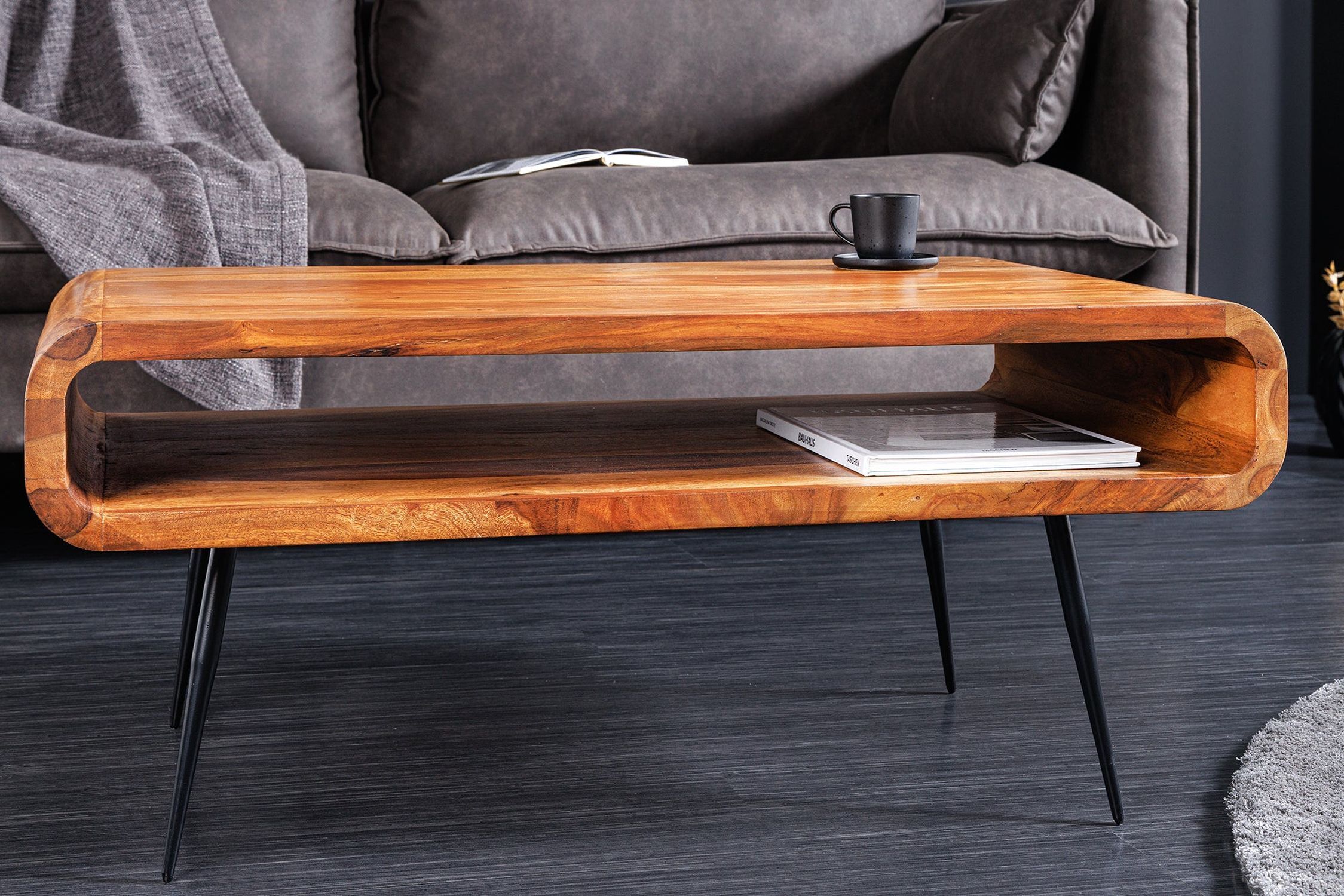 Kaffeetisch, Tabelle, Holz, Hartholz, Gebeiztes Holz