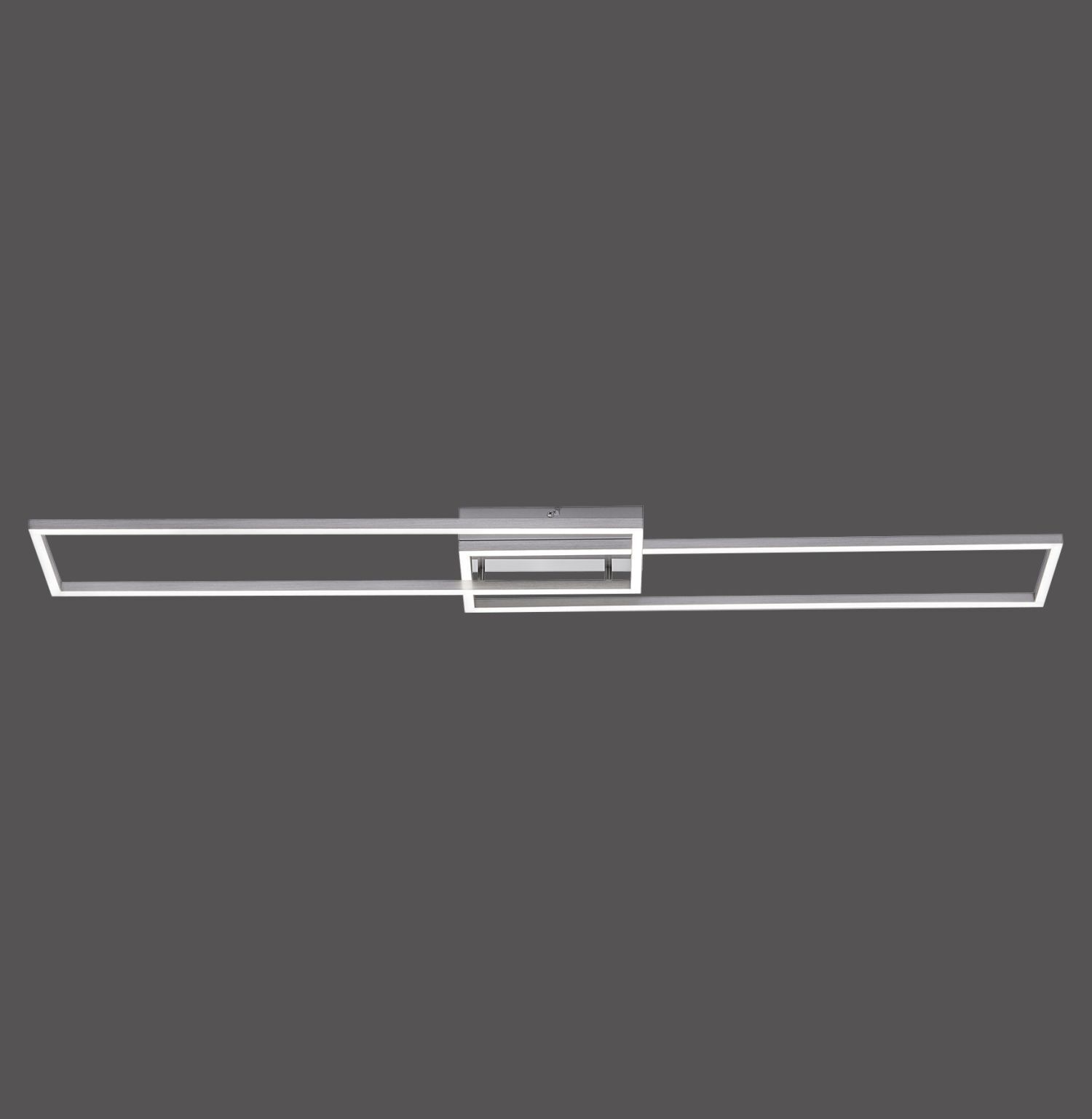 Dimmbare LED Deckenlampe in Stahl L:110 cm 2700-5000 K