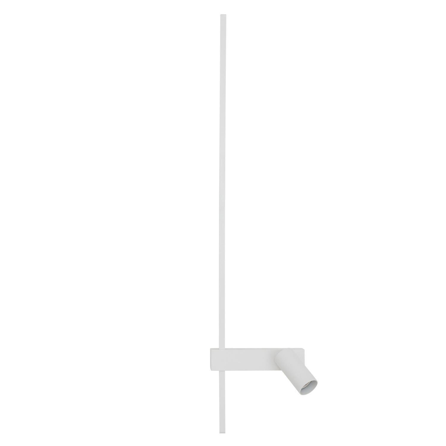 LED Wandleuchte Weiß Aluminium GU10 H:80 cm indirekt