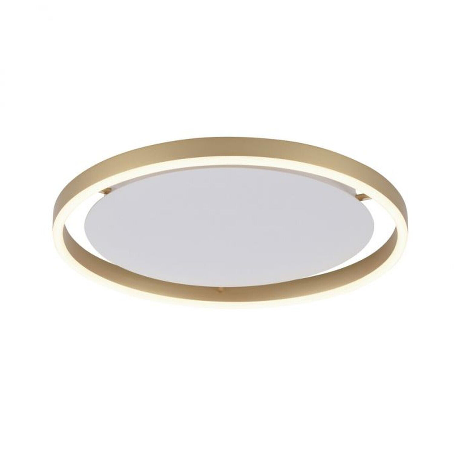 LED Deckenlampe Metall Ø39,3 cm 20 W dimmbar in Messing