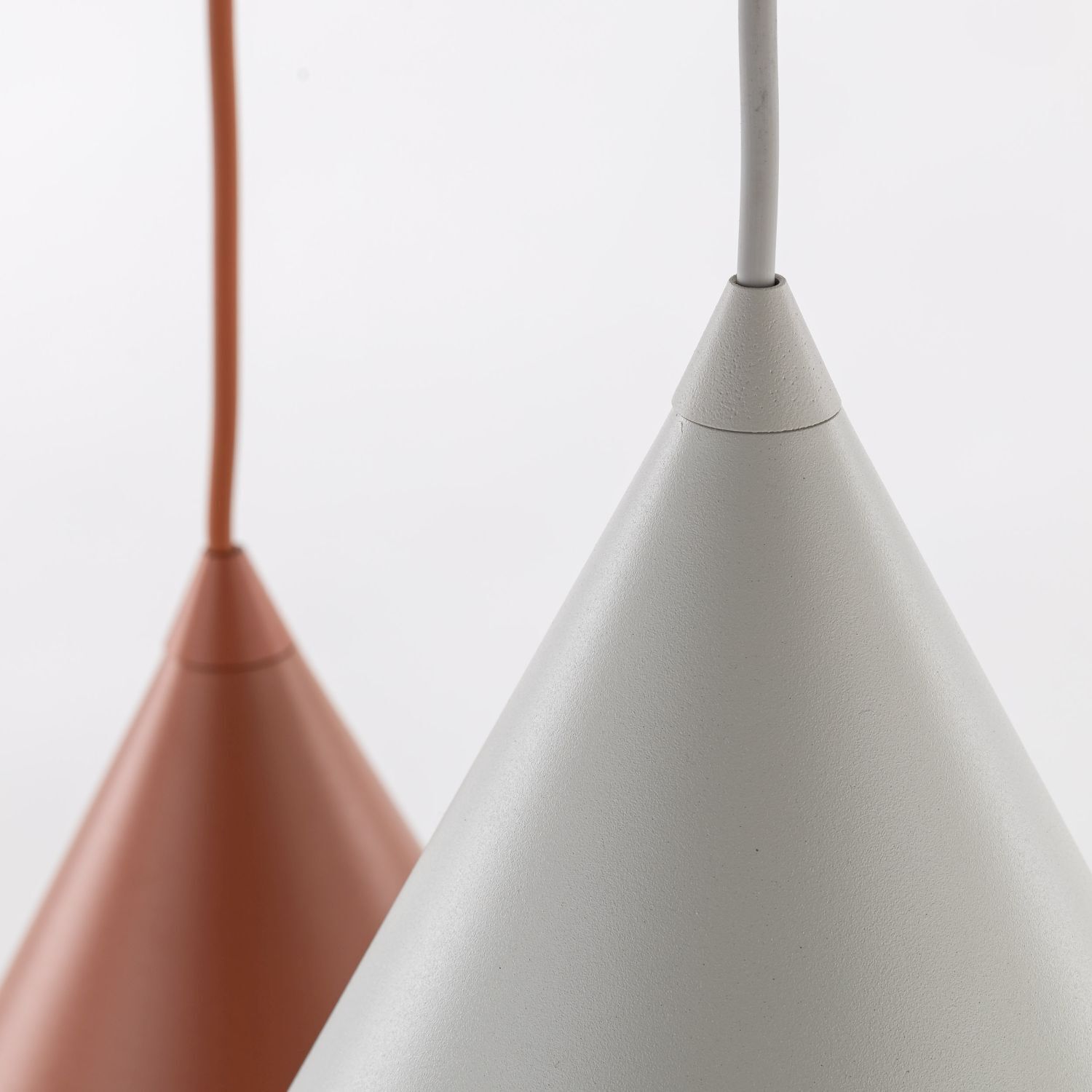 Hängeleuchte 3-flammig Metall Retro E27 verstellbar CODY Lampe, Lampenschirm, Kegel