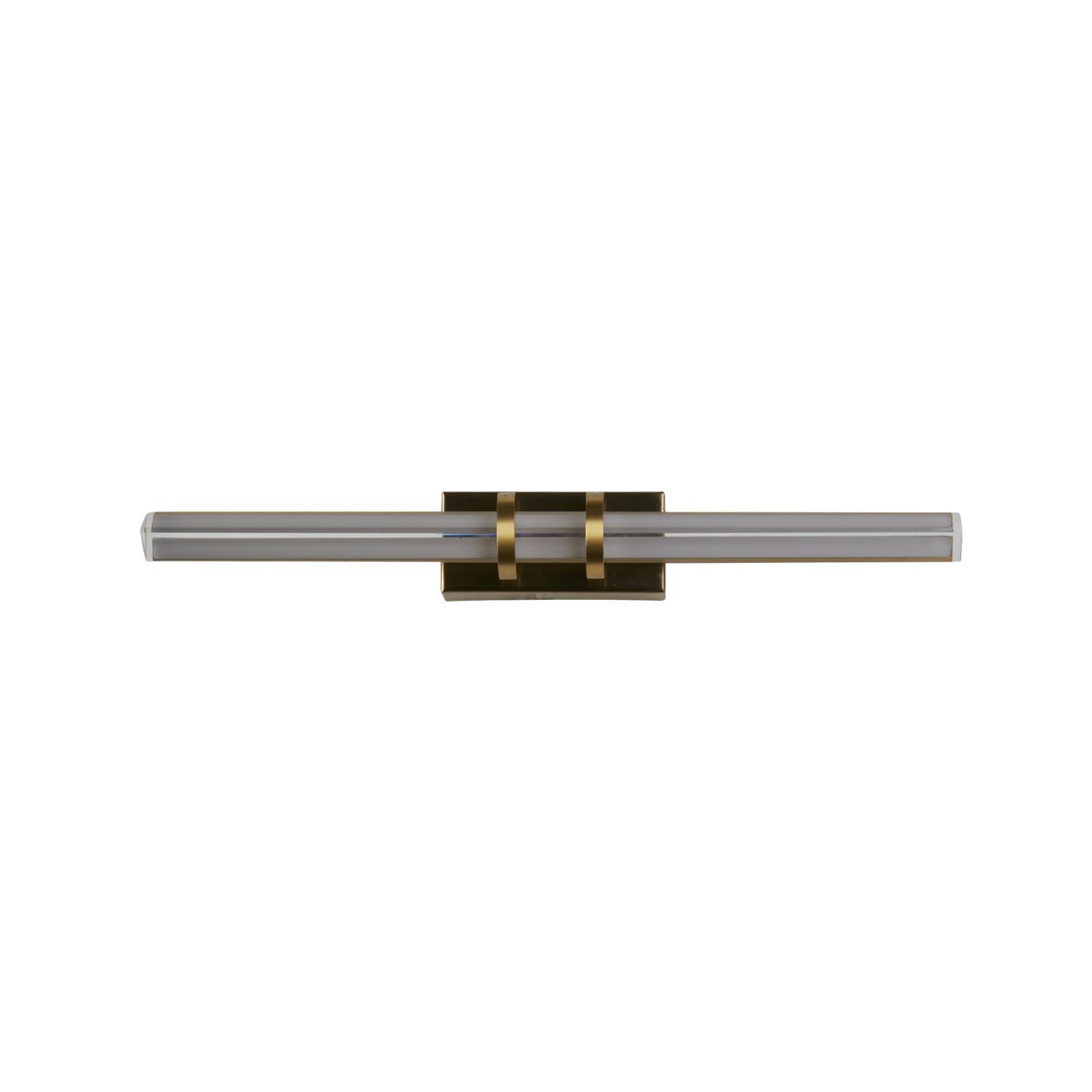 LED Spiegelleuchte in Messing 3000 K IP44 B:46,5 cm