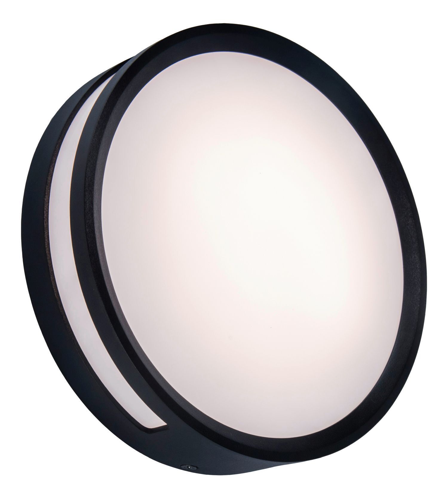 LED Außenwandlampe Aluminium rund Ø18,3 cm IP54 3000 K