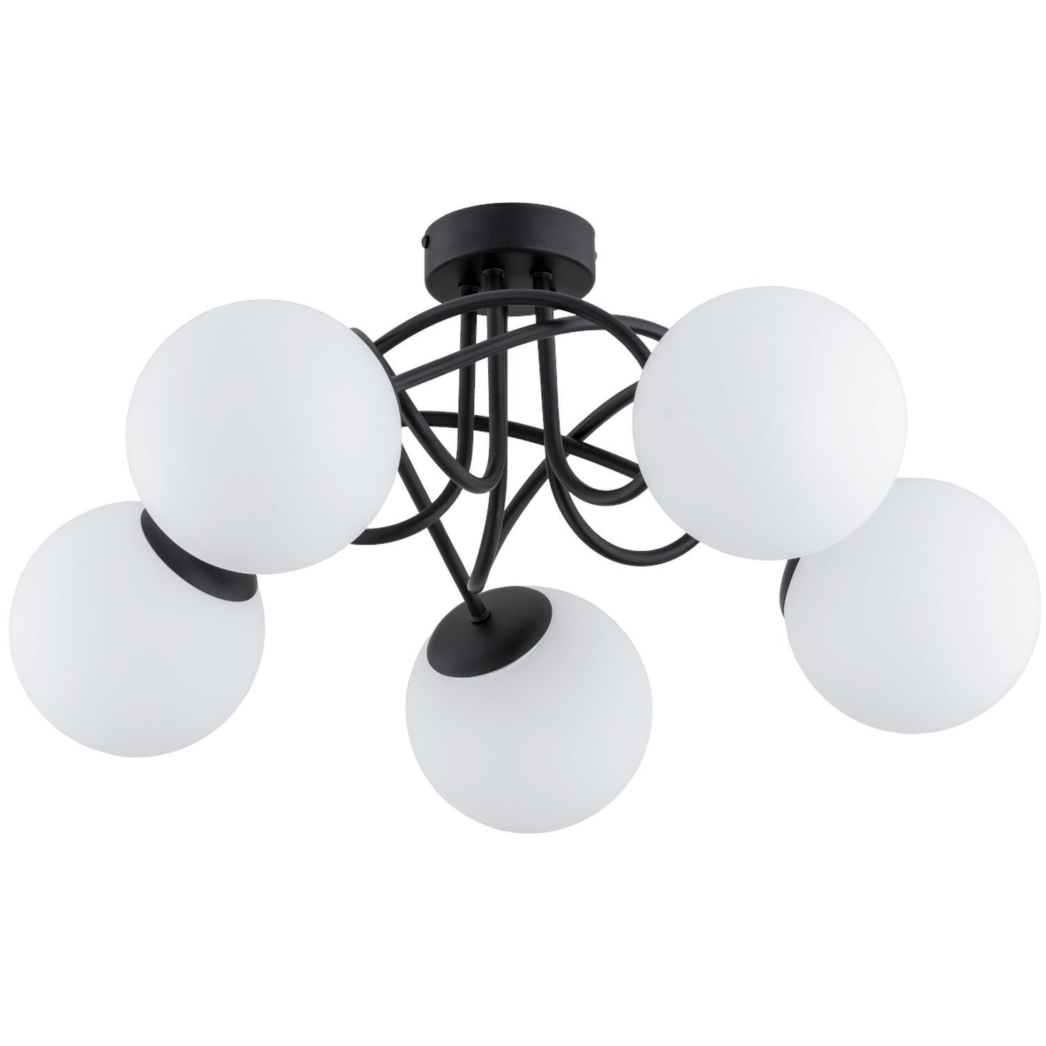 Faszinierend Deckenlampe Schwarz Metall Ebenbild