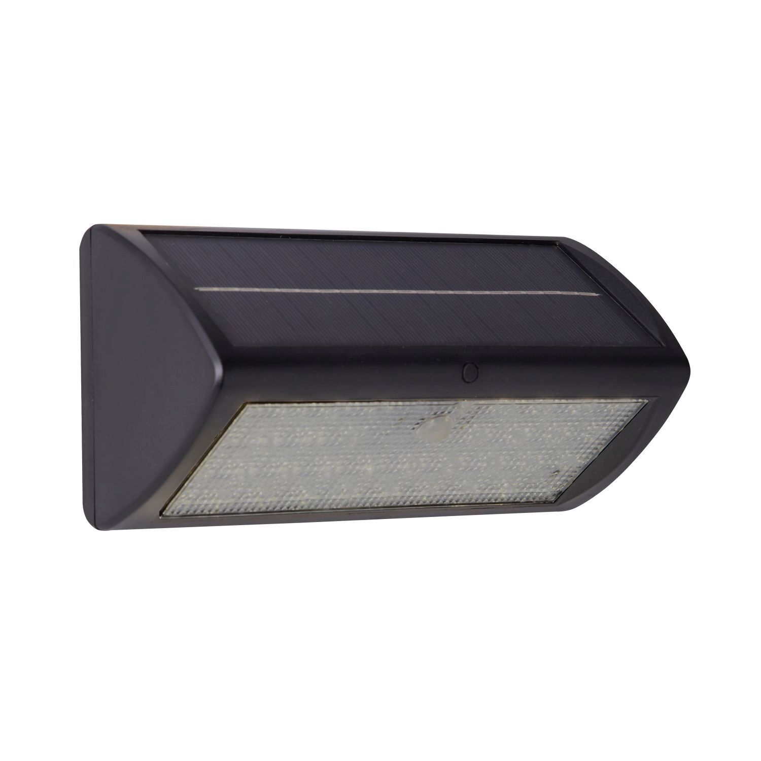 LED Wandleuchte Solar Schwarz 5 W IP44 Bewegungsmelder