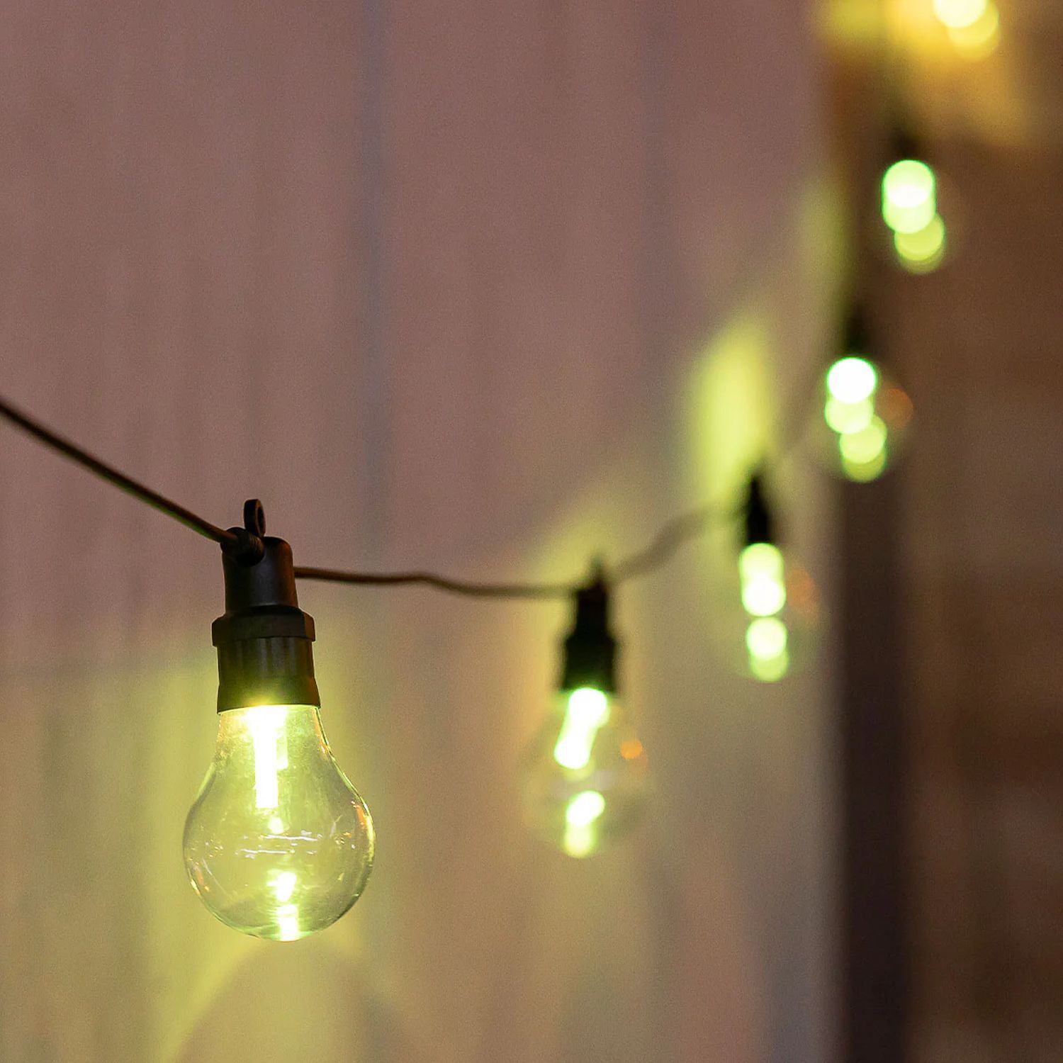 LED Girlande außen Farbwechsel Fernbedienung Stecker 5m Licht, Beleuchtung, Glühbirne