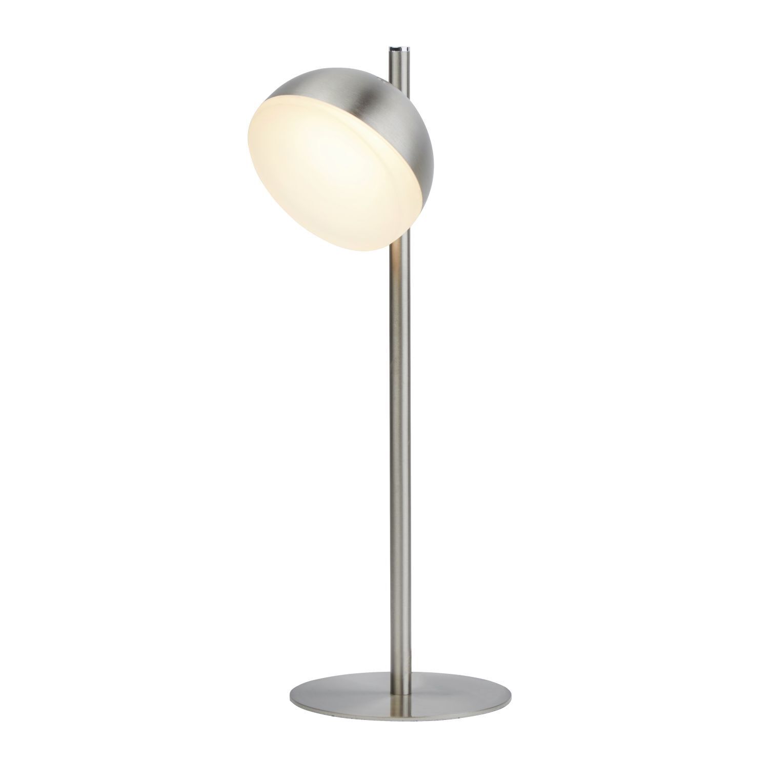 LED Tischleuchte 3000 K 240 lm 35 cm in Silber matt