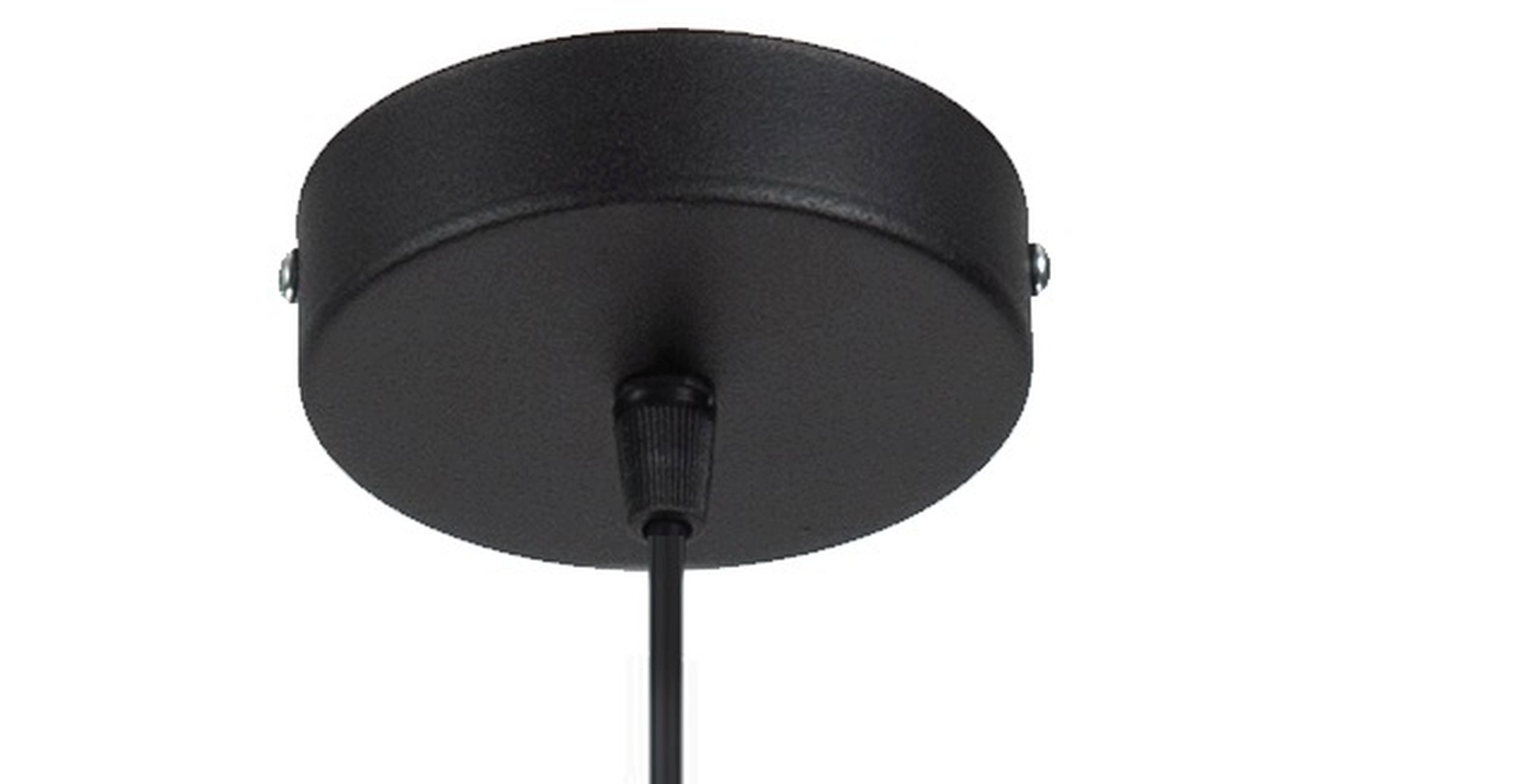 deckenlampe, pendelleuchte, schwarz, rund, kabelstange