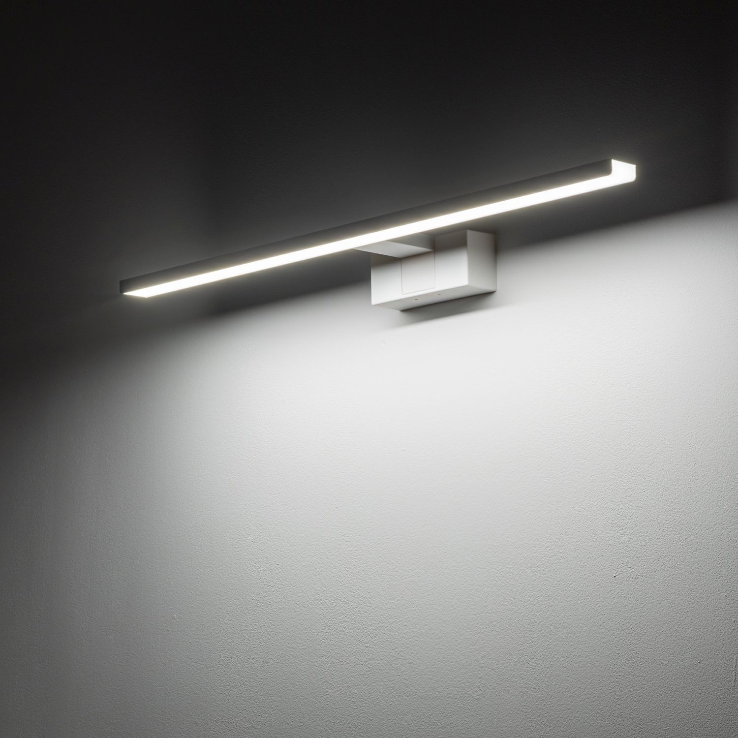LED Spiegelleuchte 4000 K 950 lm IP44 Weiß B: 60 cm