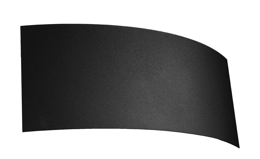 indirekte Wandlampe Metall 34 cm Schwarz Up Down