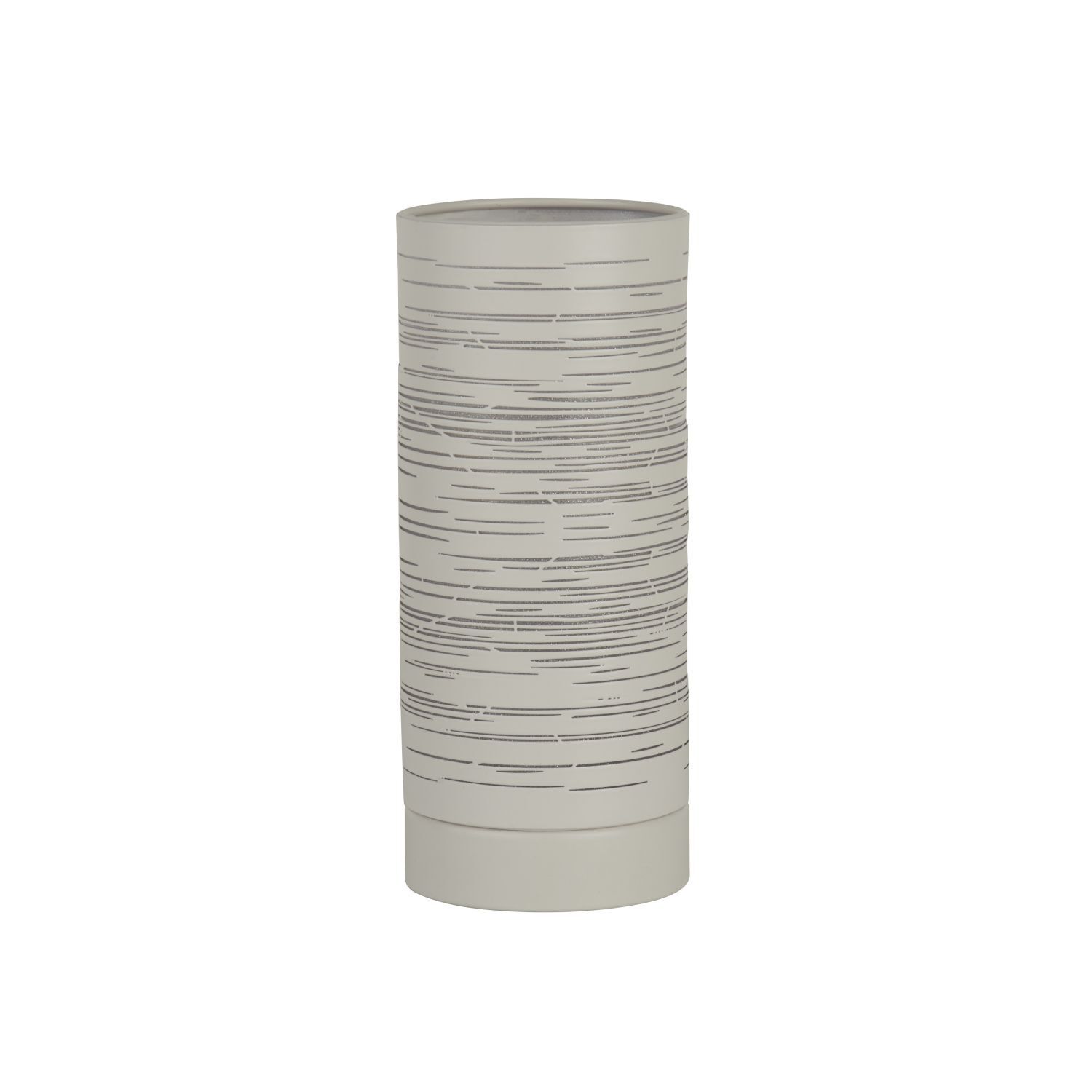 Tischlampe klein E14 20 cm Ø 8,5 cm Weiß Metall Modern