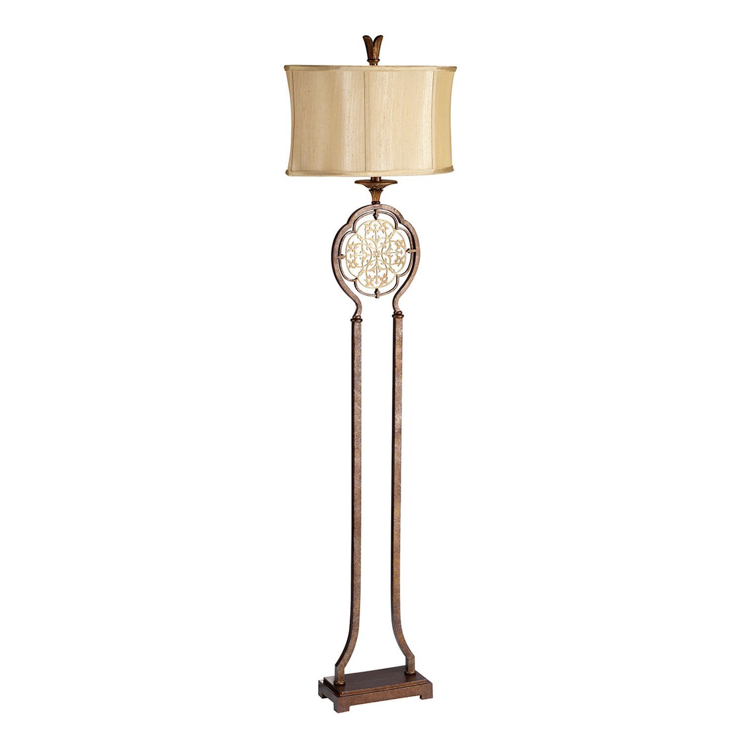 Stehlampe SAMEA Bronze 160cm Rustikal Bodenleuchte