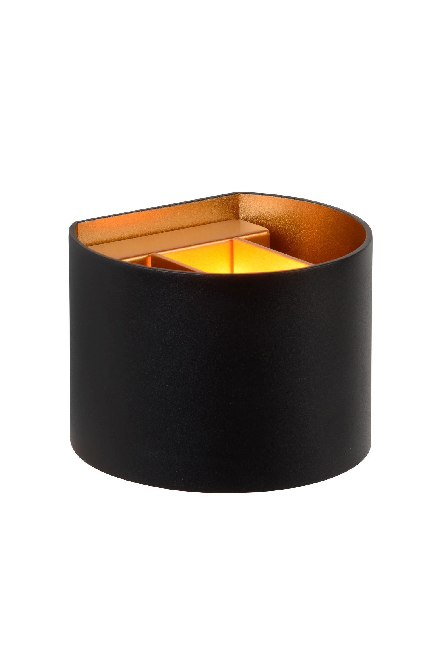 Wandleuchte Up Down Schwarz 2700 K G9 B:13 cm edel