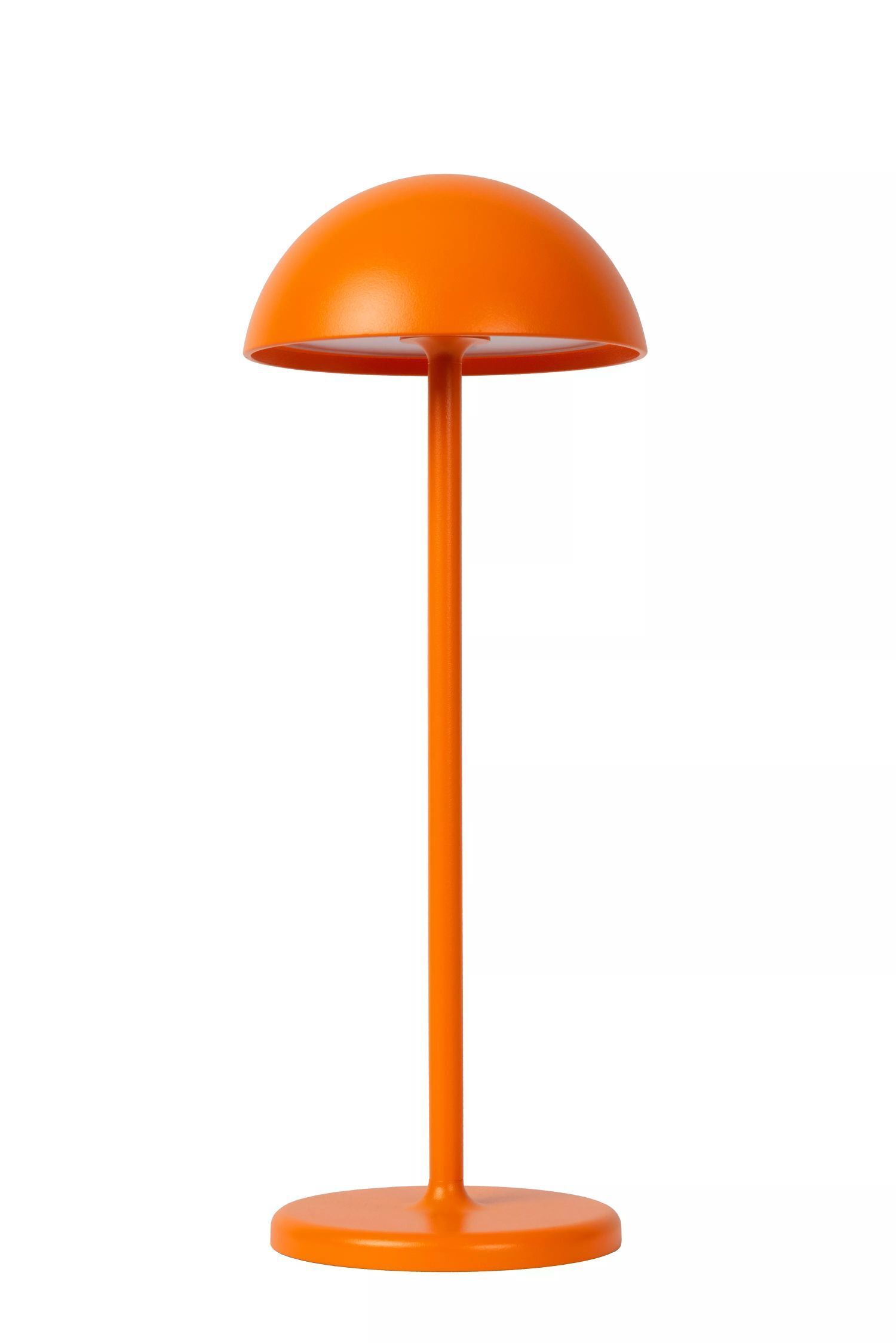 LED Akku Tischlampe Orange 32 cm 3000 K IP54 7h dimmbar