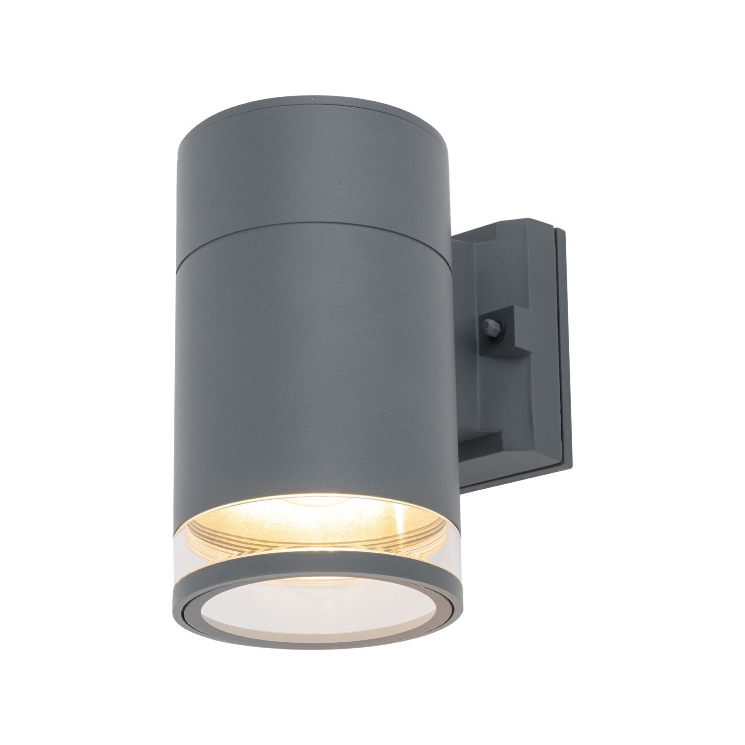 Außenlampe Wand IP44 E27 Graphit Downlight Eingang