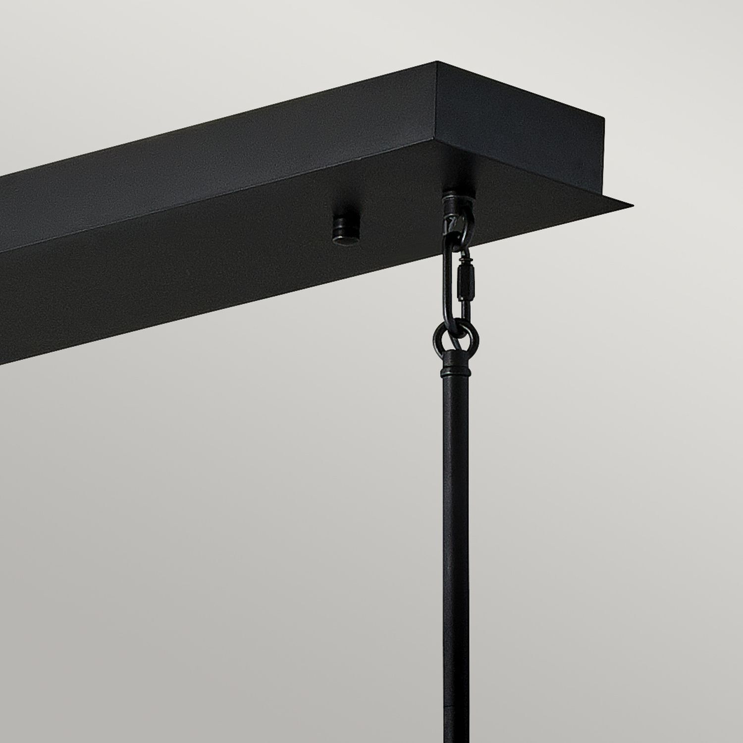 pendant_hanging_light, black_frame, metal_chain, adjustable_height, interior_lighting