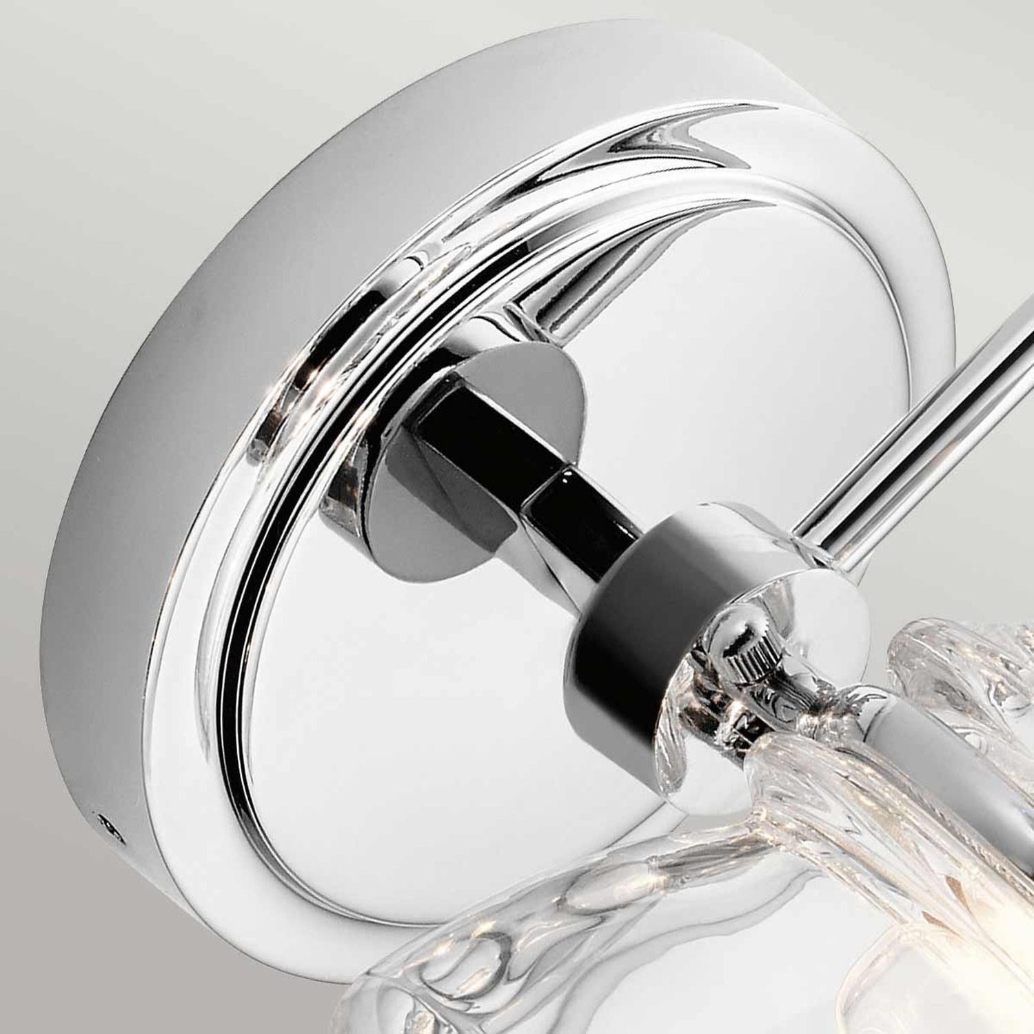 Wandleuchte Bad LED G9 IP44 H: 16,3 cm Chrom poliert