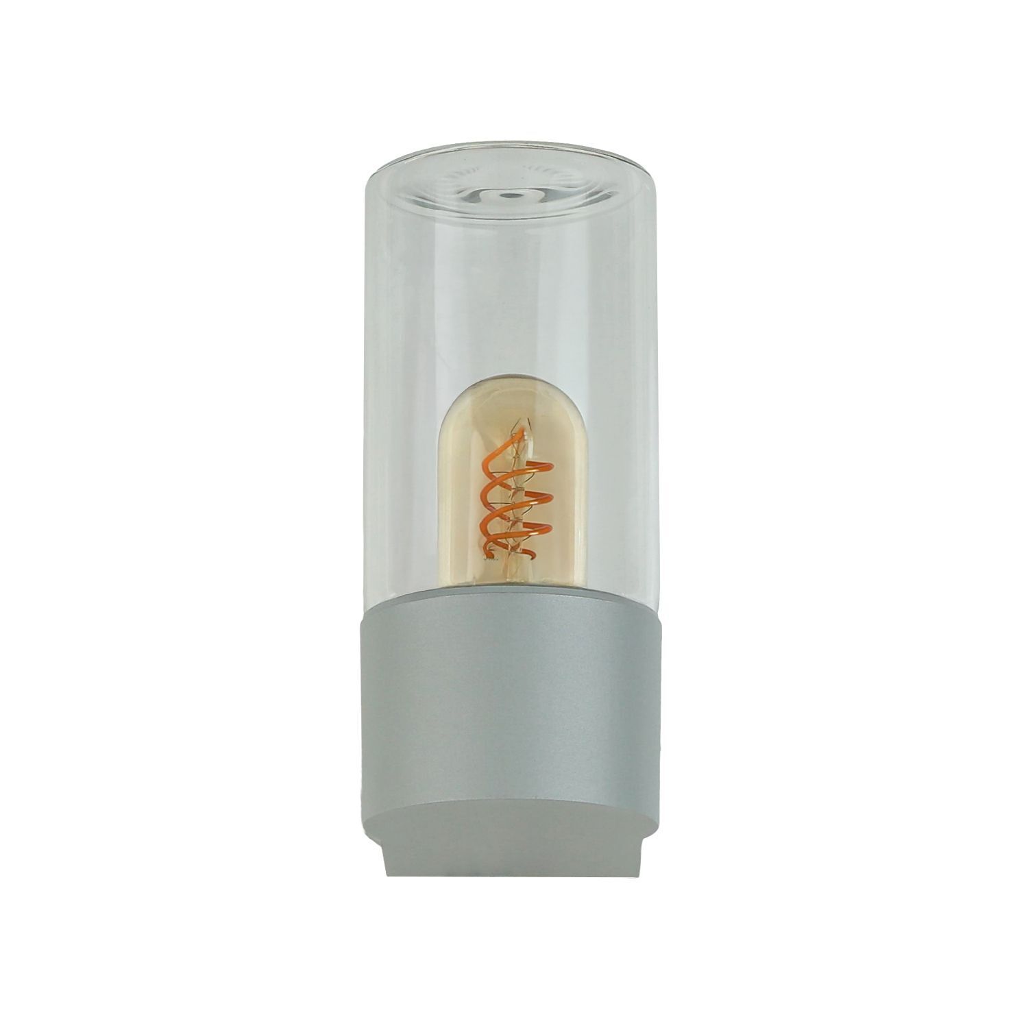 LED, Lampe, Glühbirne, Glas, Grau