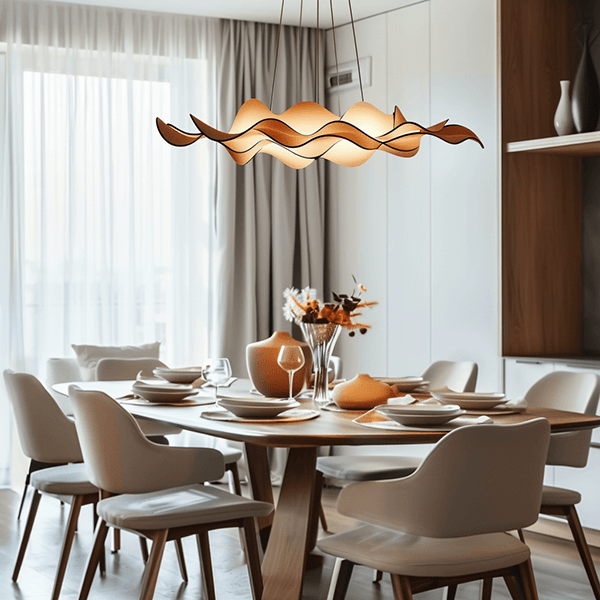 Esszimmer Lampen Esszimmer, Esstisch, Holztisch, Stühle, Pendelleuchte