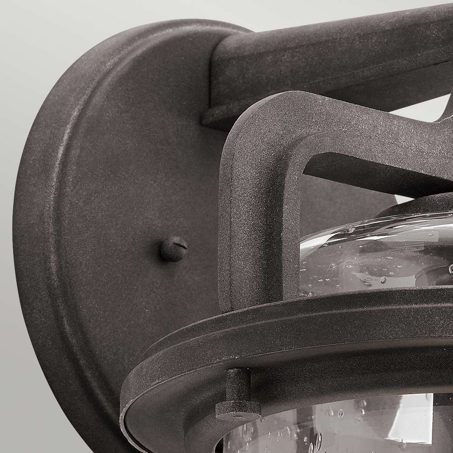 Außenleuchte Wand 43,7 cm hoch IP44 E27 Alu Glas Vintage Beleuchtung, Auto, Transport, Fahrzeug